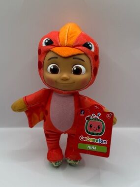 NWT CoComelon Nina Character Stuffed Animal Toy